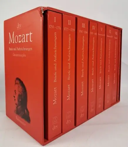Buch: Mozart. Briefe und Aufzeichnungen, Gesamtausgabe, dtv / Bärenreiter, 2005