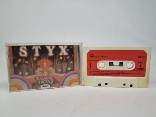 MC: Styx - Paradies Theatre, Amiga - 055 963, DDR, Kassette,  Pop, Classic Rock