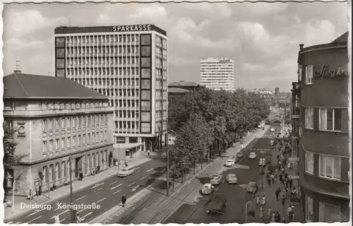 AK Duisburg. Königstraße, um 1960, Cramers Kunstanstalt, Postkarte, ungelaufen
