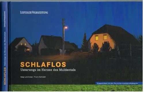 Buch: Schlaflos, Latchinian, Haig, 2008, Unterwegs im Herzen des Muldentals