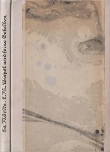 Buch: Liebmund Maria Wispel, Eduard Mörike, 1919, Strecker & Schröder Verlag