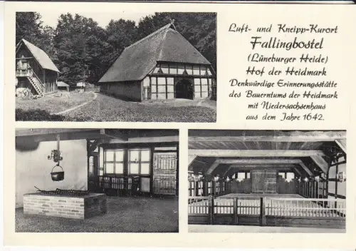 AK Luft- und Kneipp-Kurort Fallingbostel, Lüneburger Heide. Hof der Heidmark