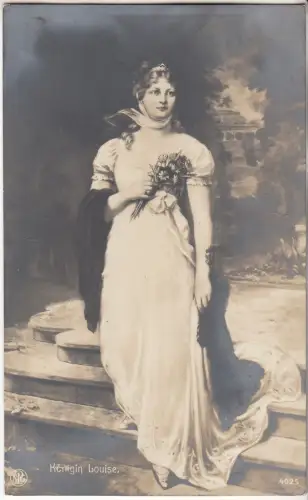 AK Königin Louise, Anfang 20. Jahrhundert, Postkarte, Fotokarte, ungelaufen
