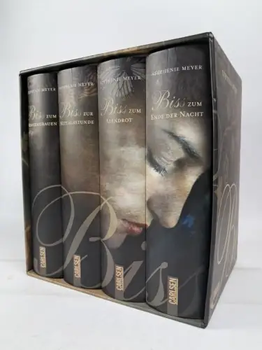 Buch: Die Bis(s)-Serie (Twilight) Band 1-4, Stephanie Meyer, Carlsen, 4 Bände