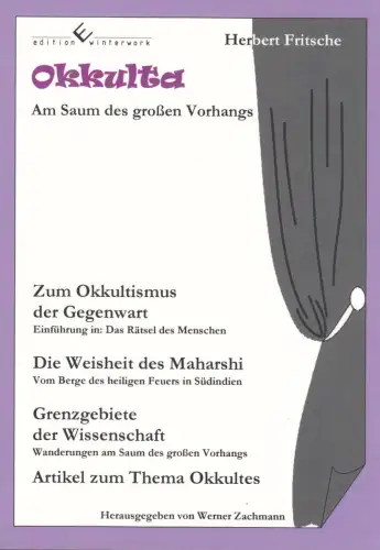 Buch: Okkulta, Fritsche, Herbert, 2012, Edition Winterwork, gebraucht, sehr gut