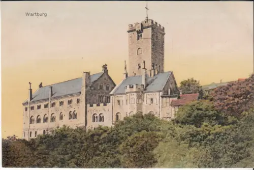 AK Wartburg, Carl H. Odemar, Postkarte, ungelaufen, gebraucht, gut