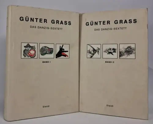 Buch: Das Danzig-Sextett Band I+II, Günter Grass, 2005, Steidl Verlag, 2 Bände