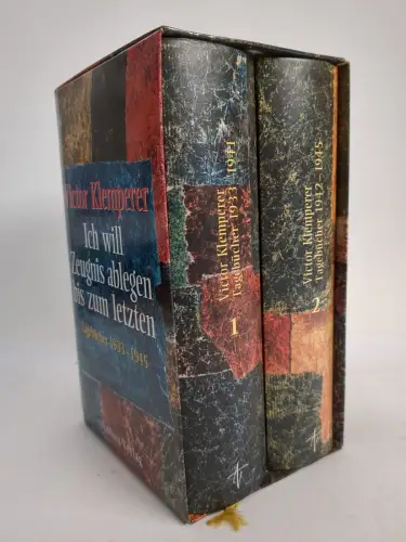 Buch: Ich will Zeugnis ablegen bis zum letzten, Klemperer, Victor. 2 Bände, 1999