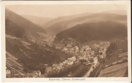 AK Katzhütte, Oberes Schwarzatal, Jul. Siegerschmid, Postkarte, ungelaufe 359474