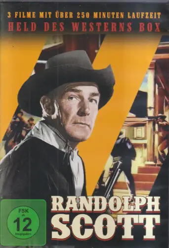 DVD: Randolph Scott, Held des Westerns Box - 3 Filme, 2019, SchröderMedia, 1 DVD