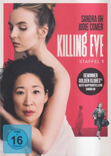 Doppel-DVD: Killing Eve - Staffel 1, 2019. Sandra Oh, Jodie Comer, Serie