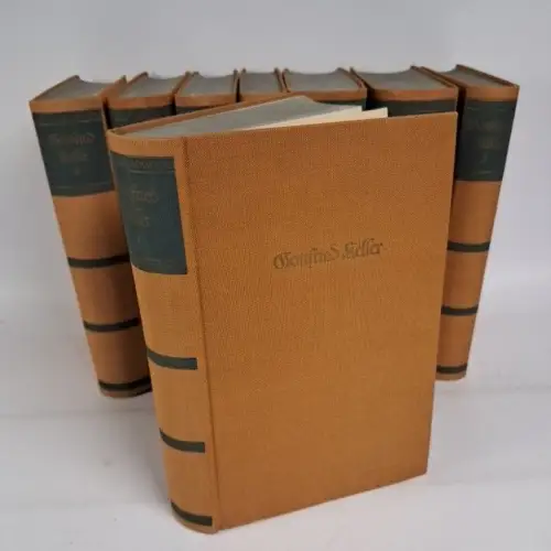 Buch: Gottfried Keller - Sämtliche Werke, 1958, Aufbau Verlag, 8 Bände
