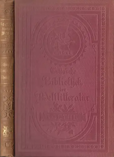 Buch: Goethe - Sämtliche Werke Band 25, Cotta'sche Bibliothek der Weltliteratur