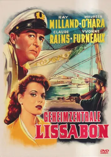 DVD: Geheimzentrale Lissabon, 2020. Ray Milland,  Yvonne Furneaux u.a., Film