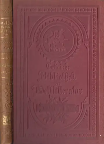 Buch: Goethe - Sämtliche Werke Band 32, Cotta'sche Bibliothek der Weltliteratur