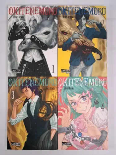 Manga: Okitenemuru 1-4, Hitori Renda, Carlsen Manga, 4 Bände, gebraucht sehr gut