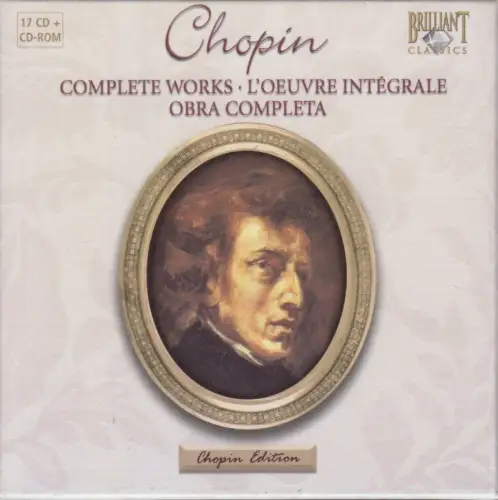 CD-Box: Chopin, The Complete Works, 17 CDs mit CD-ROM, Brilliant Classics