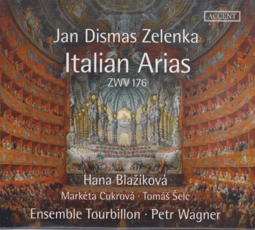 CD: Jan Dismas Zelenka, Italian Arias, 2016, ZWV 176, muaik, Klassik