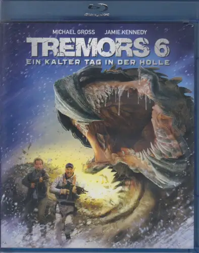 Blu-ray: Tremors 6, 2018, Michael Gross, Jamie Kennedy, Film, Action, Horror