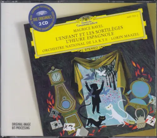 Doppel-CD: Maurice Ravel, L'enfant et les Sortileges / L'heure Espagnole, 1965