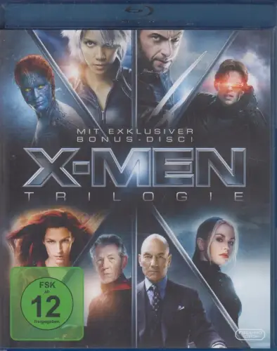 Blu-ray Box: X-Men Trilogie, 2013, Hugh Jackman u.a., 4 Blu-ray Discs, Marvel