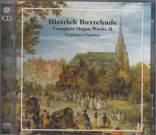 CD: Dietrich Buxtehude, Complete Organ Works II, 2021, Friedhelm Flamme, cpo
