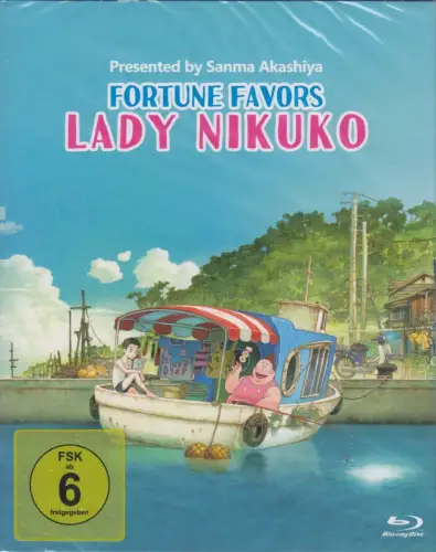 Blu-ray: Fortune Favors Lady Nikuko, 2022, Samna Akashiya, Peppermint Anime