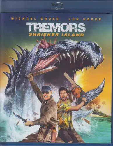 Blu-ray: Tremors - Shrieker Island, 2020, Michael Gross, Jon Heder, Film, Action