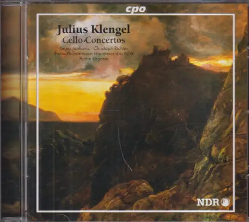 CD: Julius Klengel, Cello Concertos, 2001, NDR, Klassik, gebraucht, sehr gut