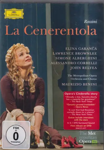 Doppel-DVD: La Cenerentola, 2010. Gioachino Rossini, Deutsche Grammophon