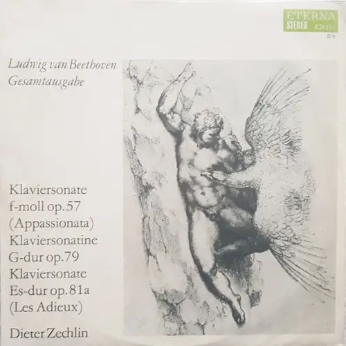 LP: Ludwig van Beethoven - Klaviersonate F-moll Op. 57... 1969, ETERNA - 
