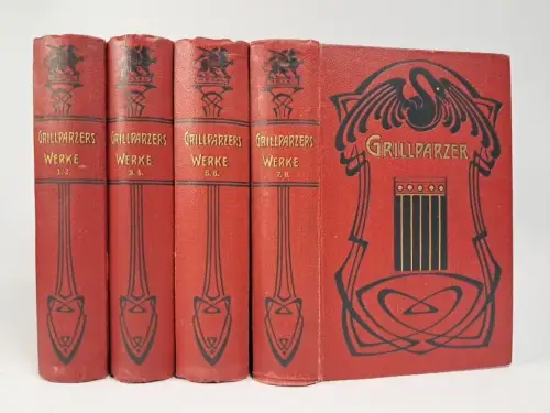 Buch: Franz Grillparzers Werke in acht Bänden, 8 in 4 Bände, Cotta