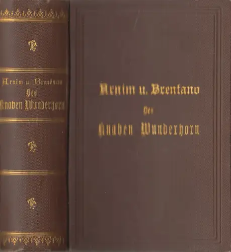 Buch: Des Knaben Wunderhorn. Achim von Arnim & Clemens Brentano, Reclam