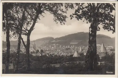 AK Goslar, ca. 1938, R. Lederbogen, Postkarte, gelaufen, gebraucht, gut