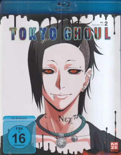 Blu-ray: Tokyo Ghoul - Staffel 1 - Vol. 2, 2015, Episoden 4-6, Kaze Anime