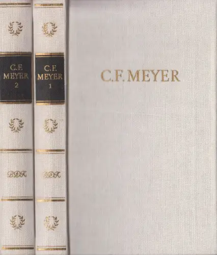 Buch: C. F. Mayer -  Werke in zwei Bänden, Bibliothek deutscher Klassiker, 1983