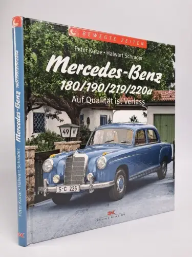 Buch: Mercedes-Benz 180/190/219/220a, Kurze & Schrader, 2014, Delius Klasing