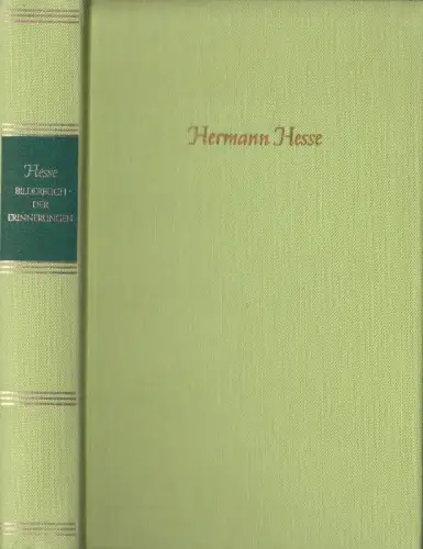Buch: Bilderbuch der Erinnerungen, Hesse, Hermann. 1986, Aufbau Verlag