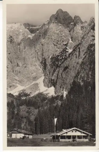 AK Scharitzkehl-Alm - Am Hohen Göll bei Berchtesgaden, ca. 1932, Postkarte