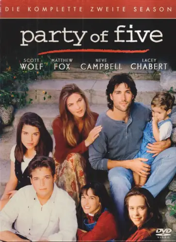 DVD-Box: Party of Five - Season 2, 2007, Sony, Serie, Drama, 6 DVDs, sehr gut
