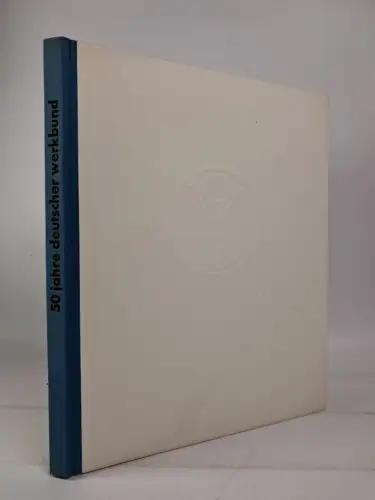 Buch: 50 Jahre Deutscher Werkbund, Hans Eckstein, 1958,  Alfred Metzner Verlag