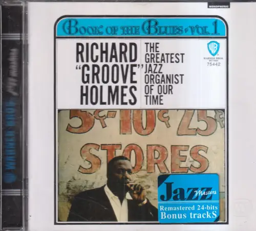 CD: Richard Groove Holmes, Book of the Blues Vol. 1, 2004, Rhino