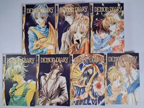 Manga: Demon Diary 1-7, Yunhee Lee / Chihyung Lee, Kara, Tokyopopp, 7 Bände