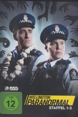 DVD-Box: Wellington Paranormal - Staffel 1-3, 2018. Leonine, 3 DVDs, sehr gut