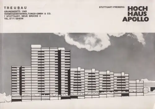 Heft: Hochhaus Apollo, Stuttgart-Freiberg, Max-Brod-Weg, Kurt Storm