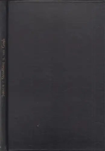 Buch: Strindberg und Van Gogh, Karl Jaspers, 1922, Ernst Bircher, gebraucht, gut