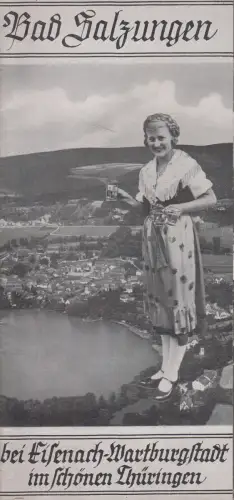 Prospekt: Bad Salzungen bei Eisenach-Wartburgstadt im schönen Thüringen