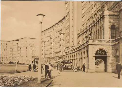 AK Messestadt Leipzig. Ringbauten am Roßplatz, 1964, Bild und Heimat, Postkarte