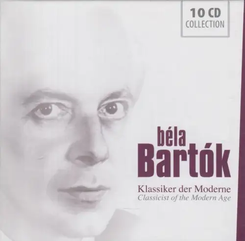 CD-Box: Klassiker der Moderne, 2012. Bela Bartok, Membran, 10 CDs, Klassik