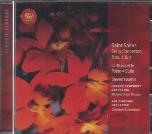CD: Camille Saint-Saens, Cello Concertos Nos. 1 / 2, 2005, Rca Red Seal